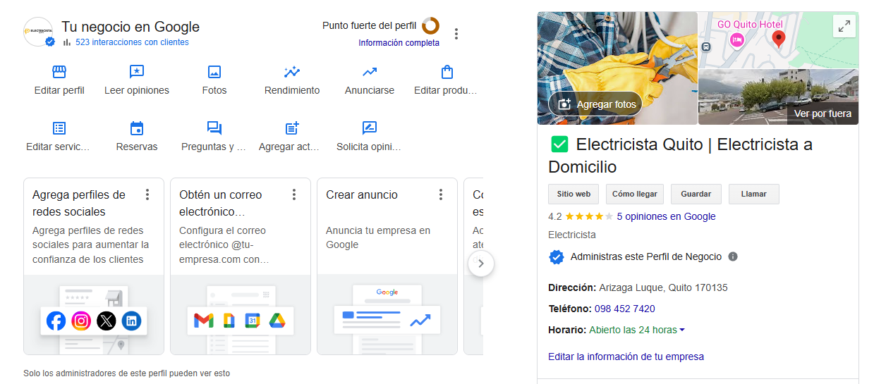 google business profile